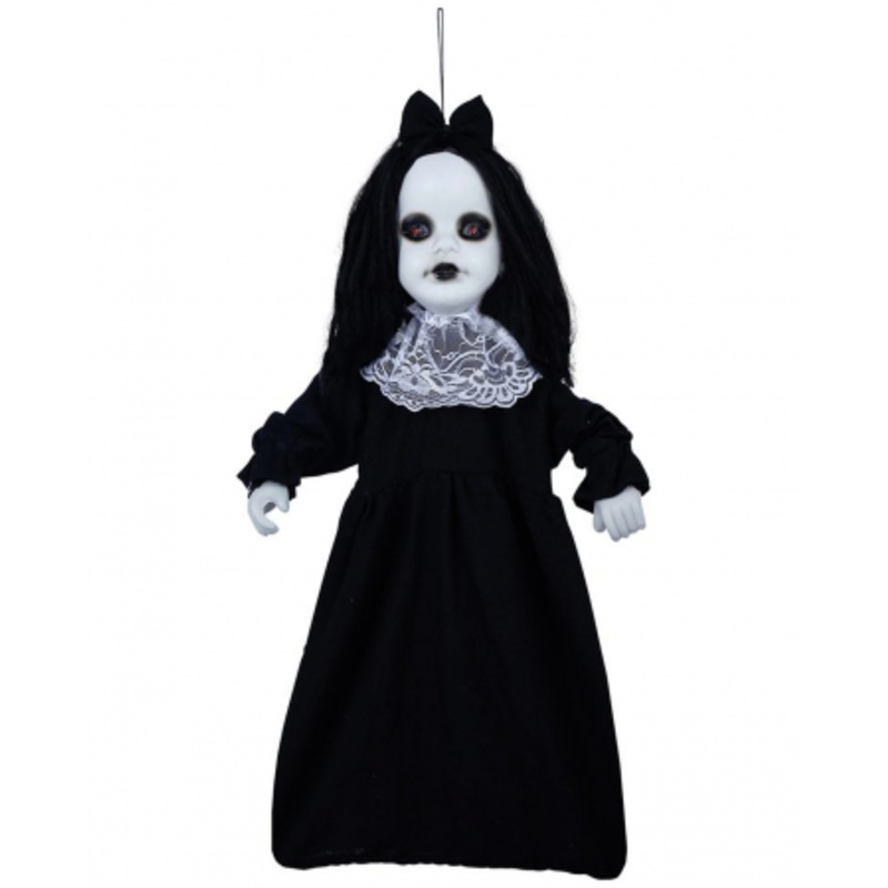 Black Horror Doll With Light 75cm