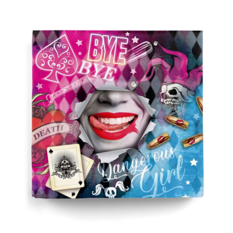 Dangerous Girl Superhero Napkins 12 Pcs.