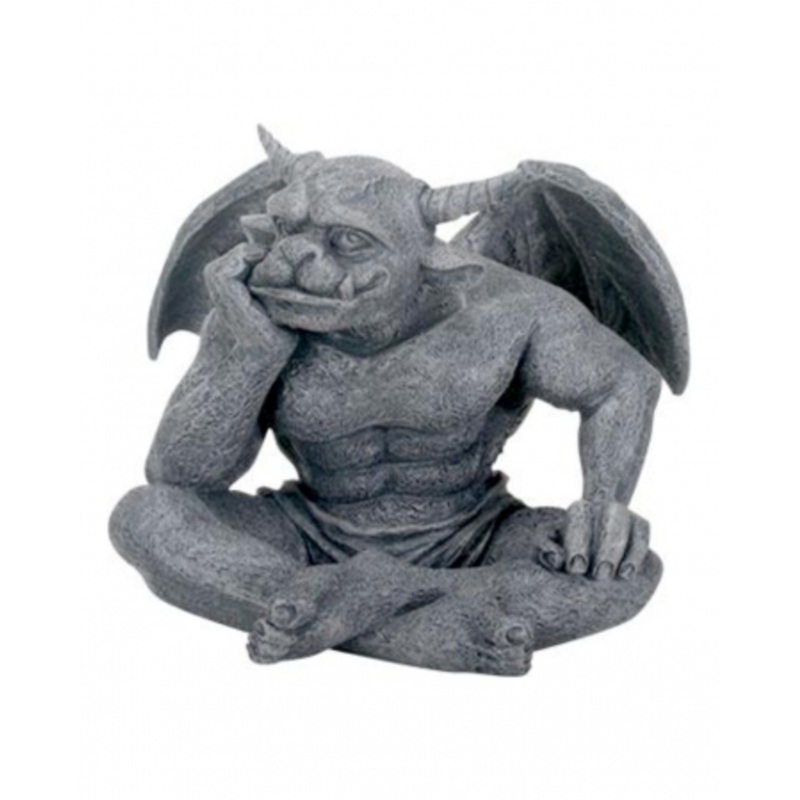 Dreaming Gargoyle With Wings