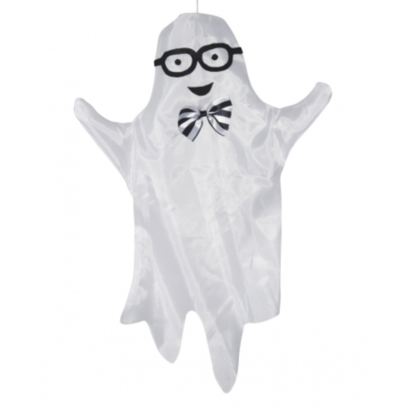 Friendly Ghost With Glasses Hanging Figure 59cm