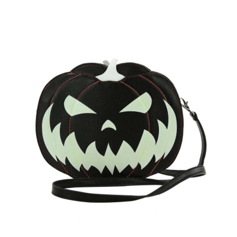 Glow In The Dark Jack O'Lantern Pumpkin Handbag