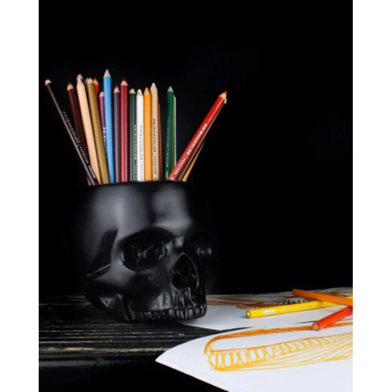 Jawless Skull Container
