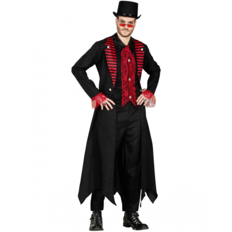 Noble Gothic Vampire Men Costume M