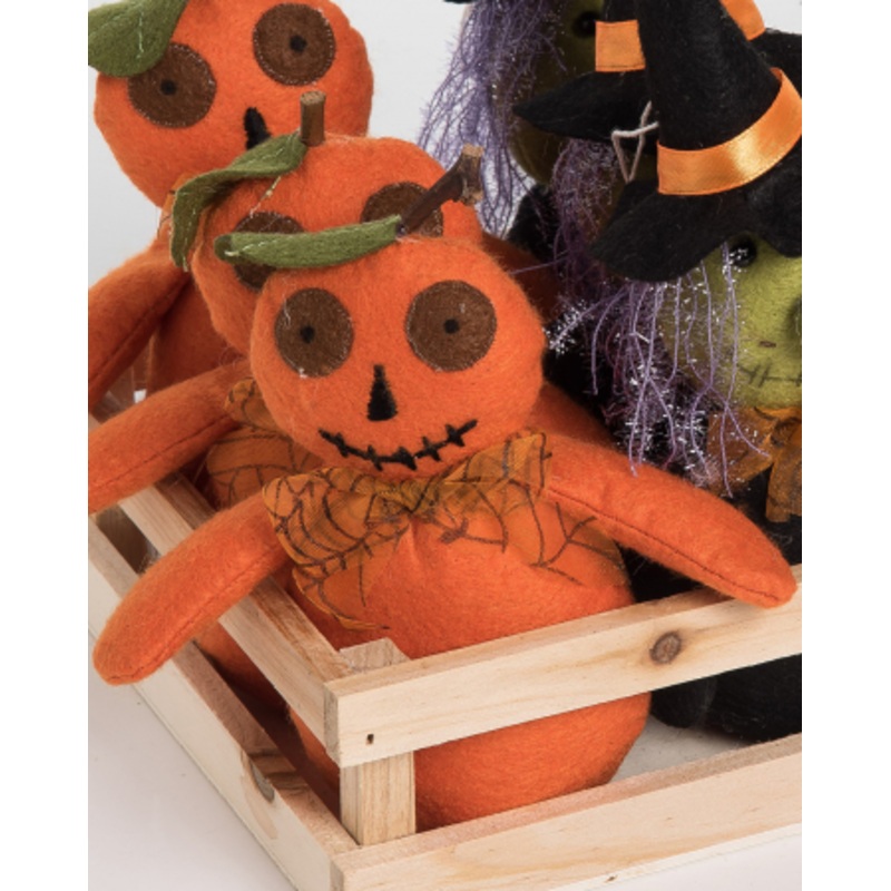 Plush Pumpkin Mini Figure