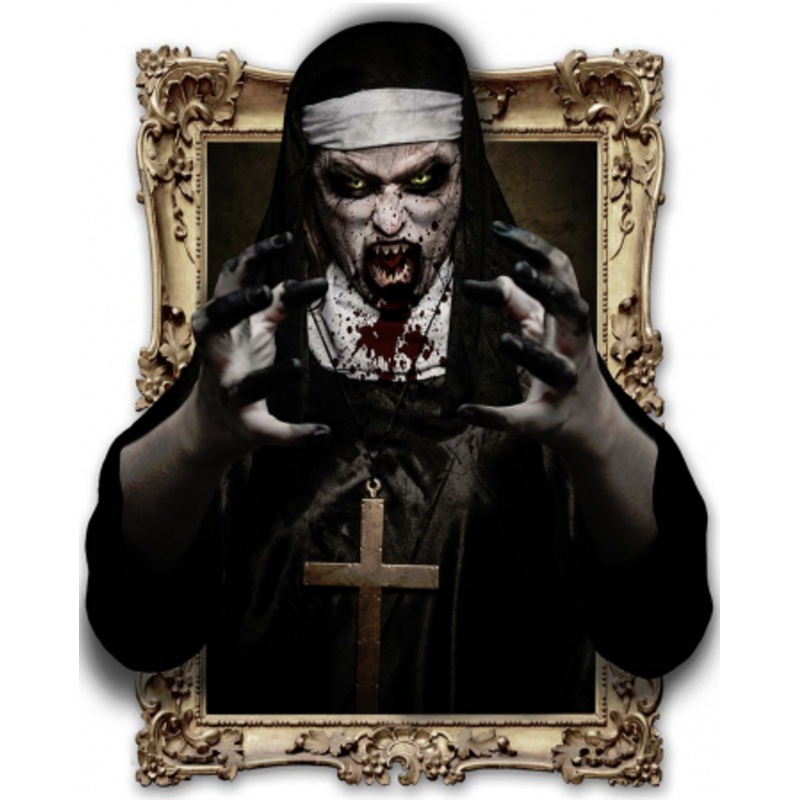 Self Adhesive 3D Deco Foil Zombie Nun