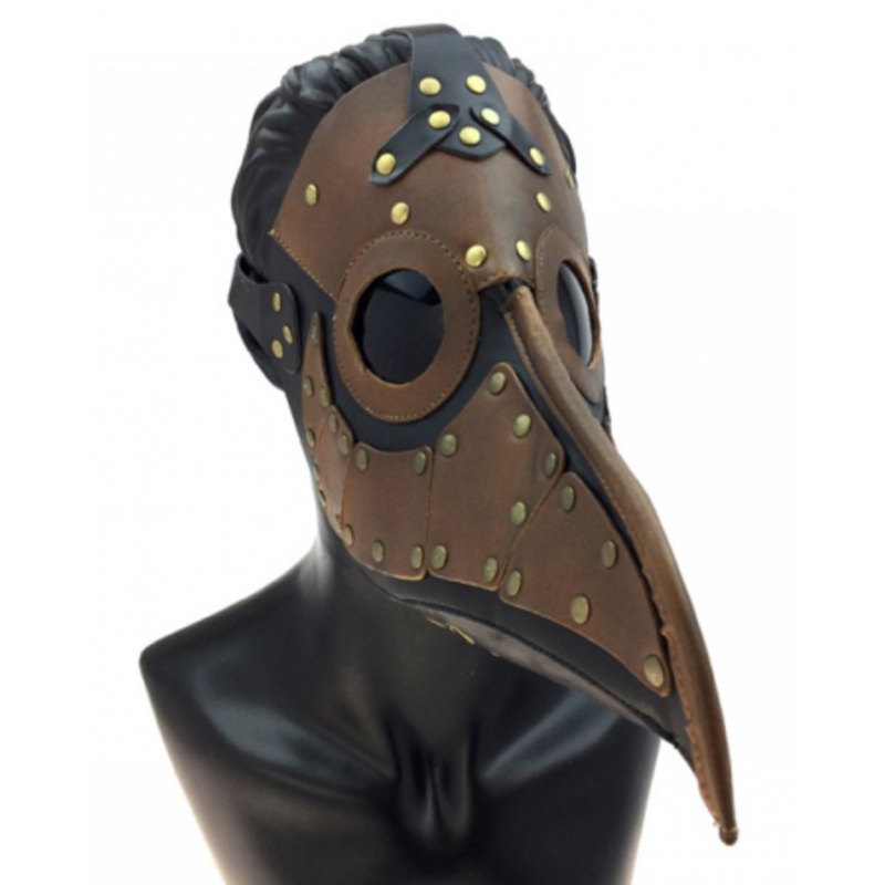 Steampunk Plague Doctor Beak Mask