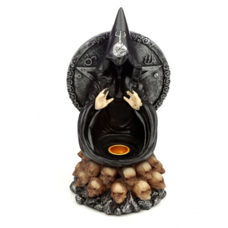Black Magic Backflow Incense Cone Holder 19.5cm
