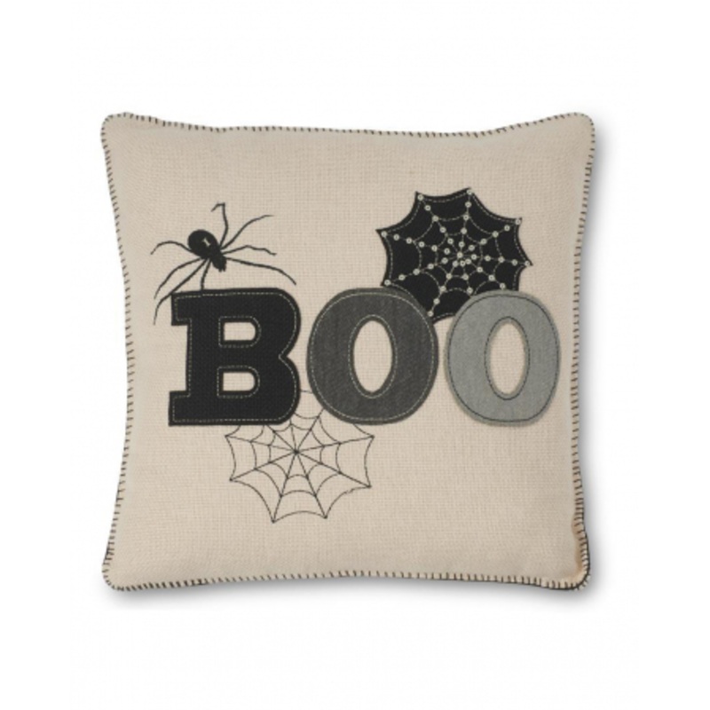 "Boo" Halloween Boutique Cushion 43x43cm