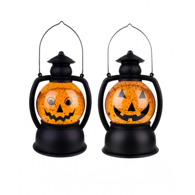 Glowing Halloween Pumpkin Water Ball Lantern 20cm