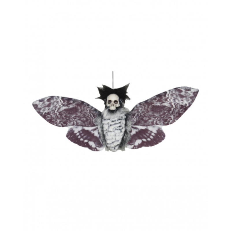 Hairy Skull Moth As A Hanging Figure 55cm