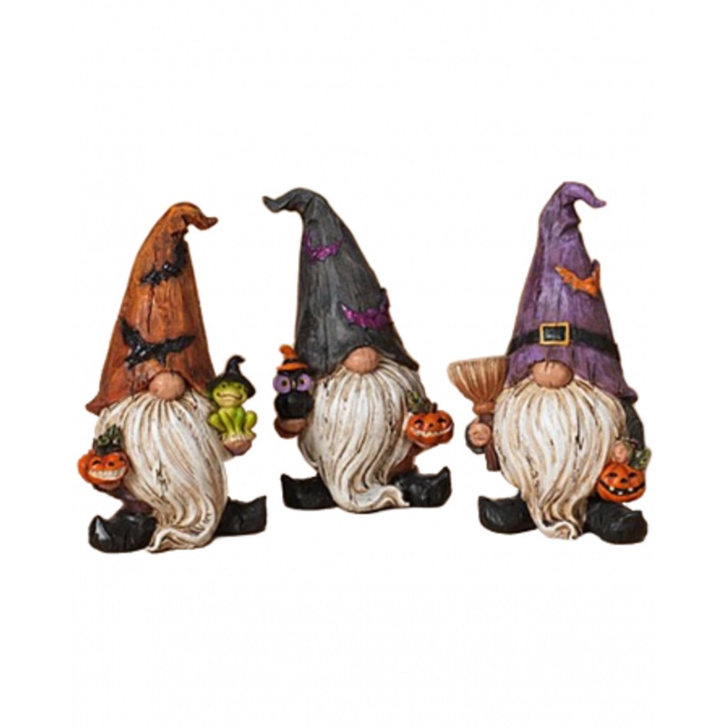 Halloween Gnome Figure 15cm
