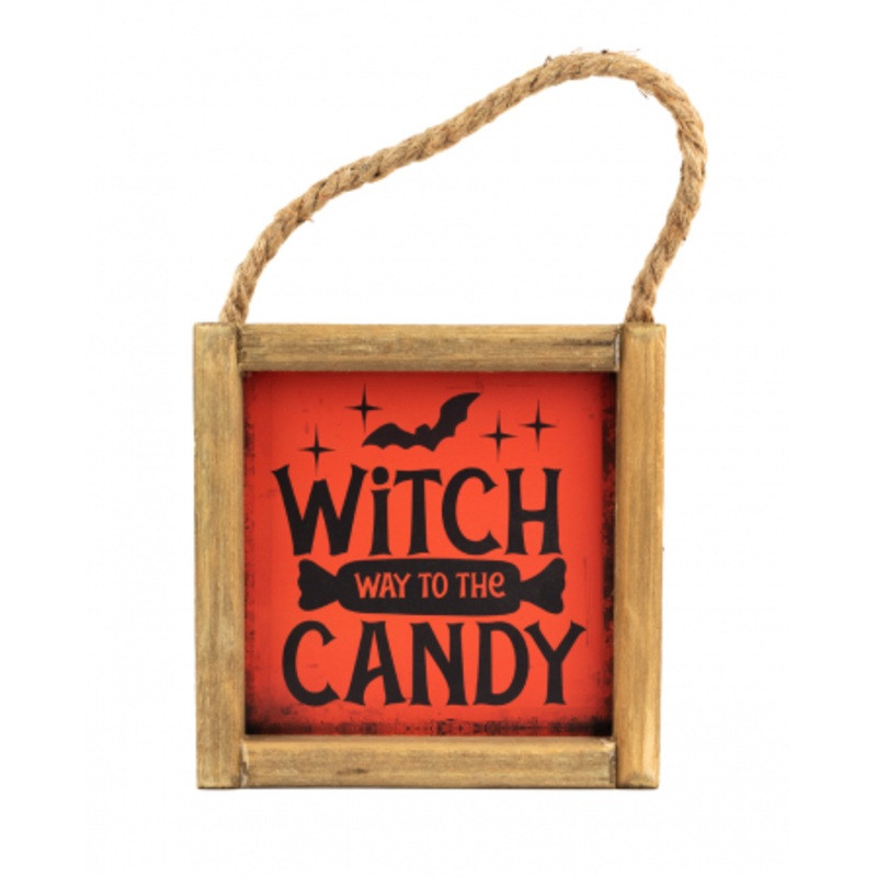 Halloween Mural "Witch Way To The Candy" 15cm