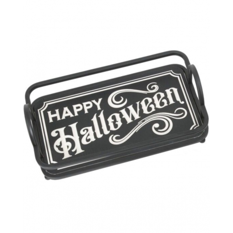 Happy Halloween Wooden Tray