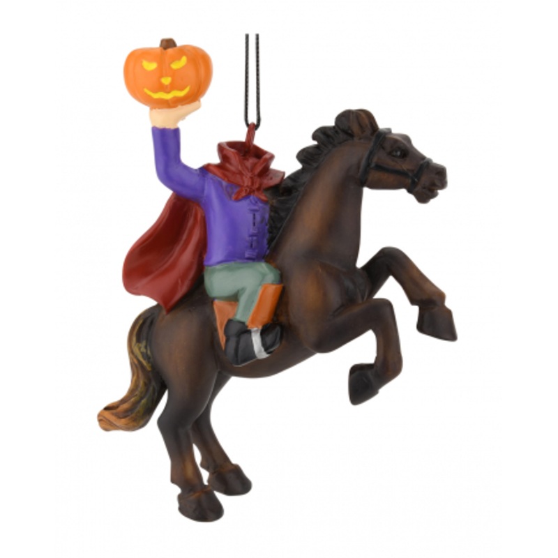 Headless Horseman Christmas Bauble 10cm