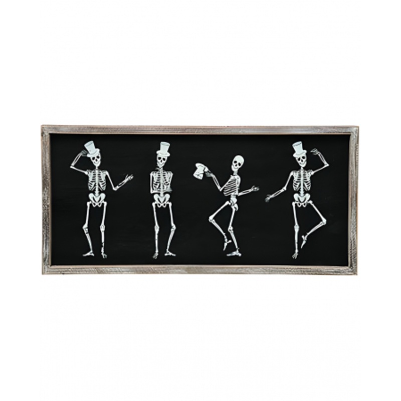 Dancing Skeletons Mural 20cm