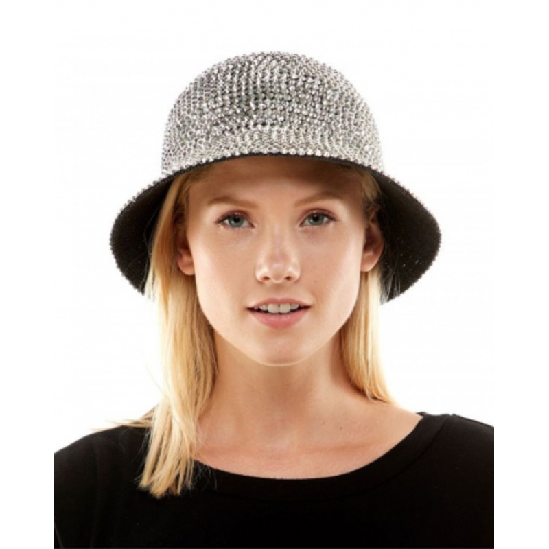 Festival Pot Hat With Rhinestones