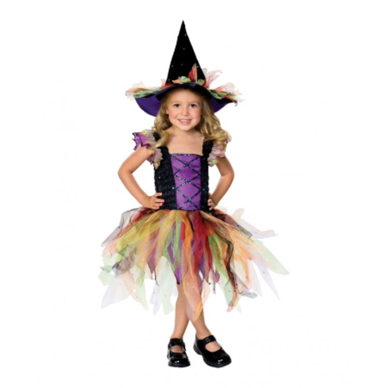 Glitter Witch Tutu Kids Costume M