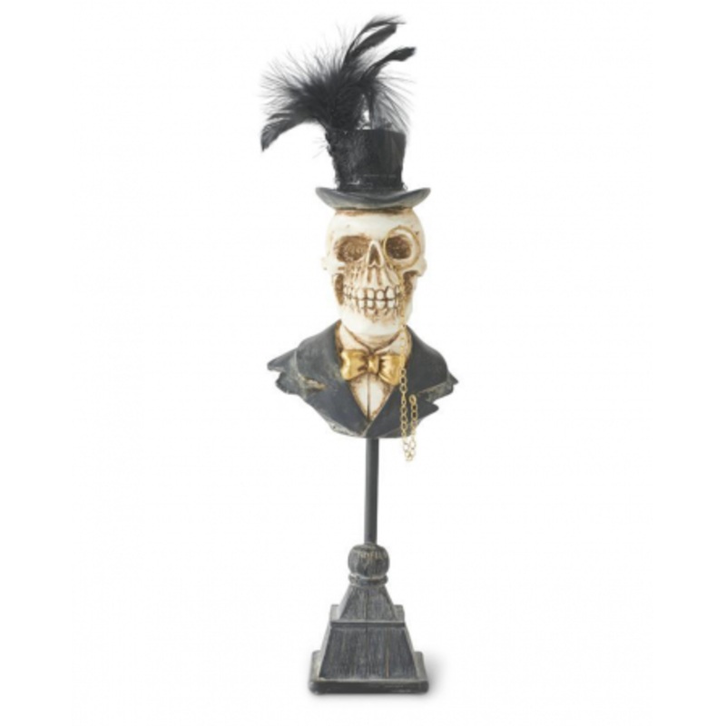 Skeleton Gentleman Bust 38cm