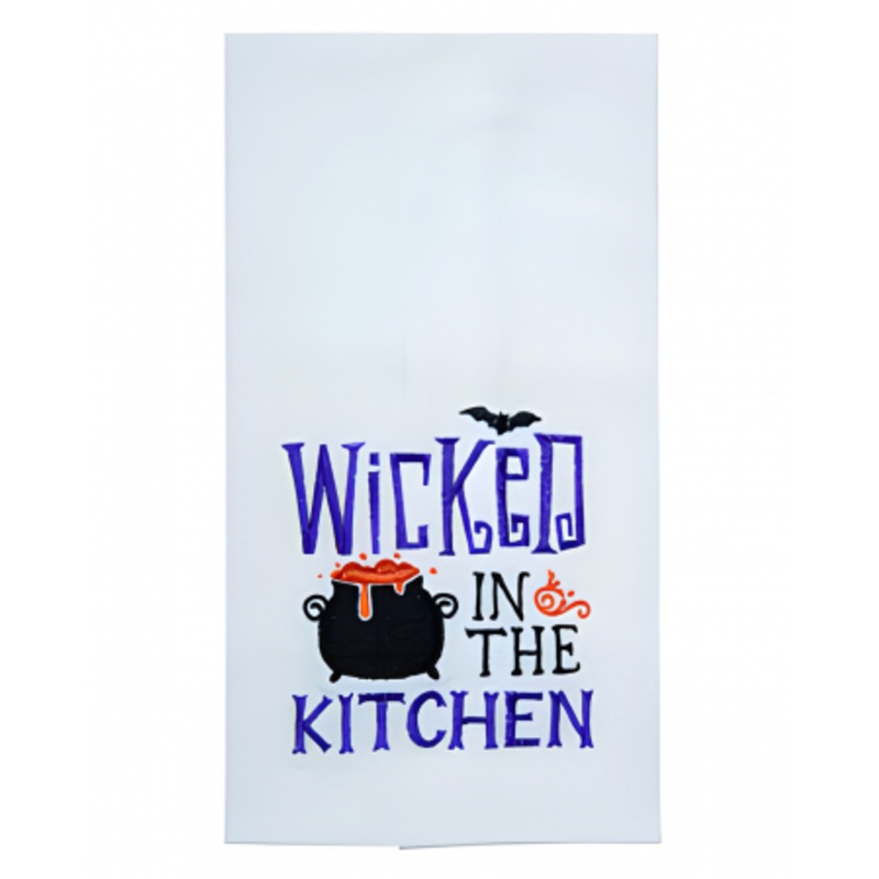 Wicked In The Kitchen Tea Towel