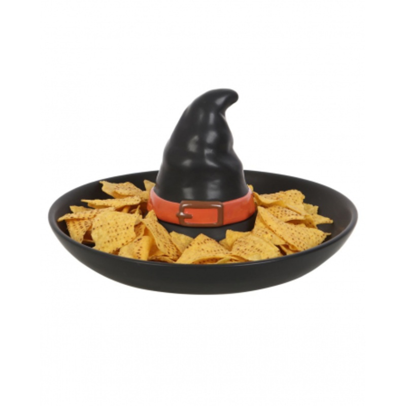Witch Hat Chips & Dip Plate 30cm