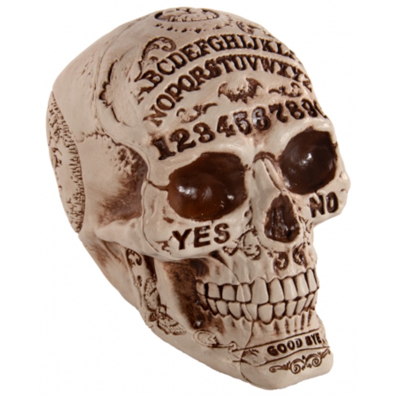 Ouija Fortune Teller Skull 18cm