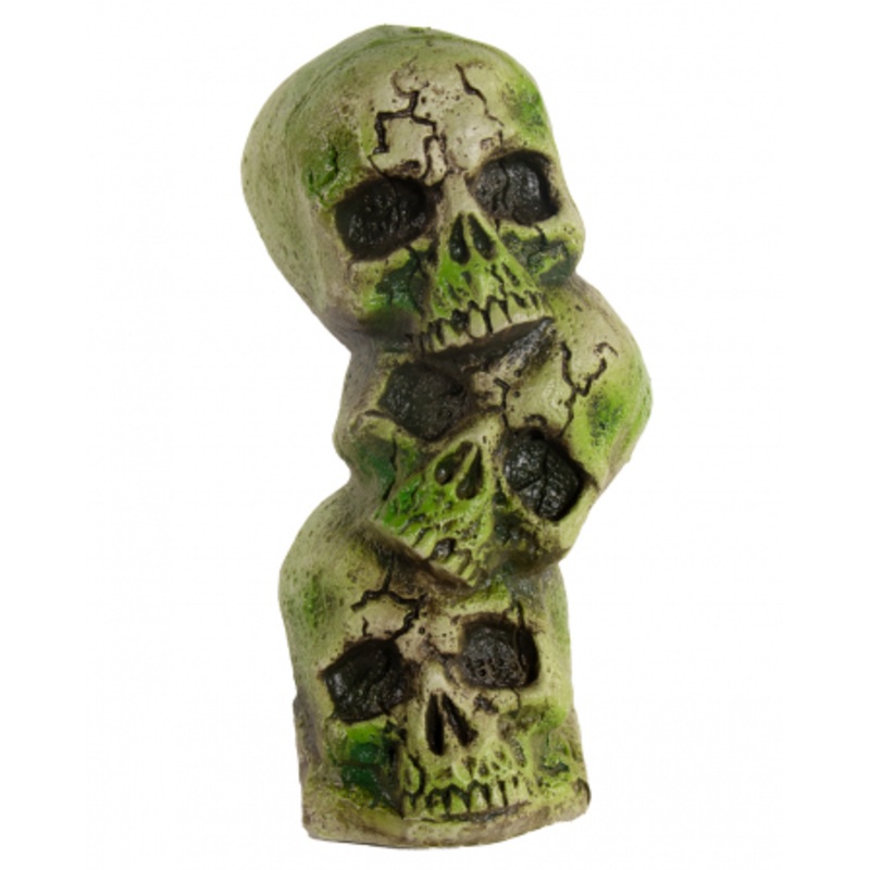 Skull Mountain With Moss 34cm