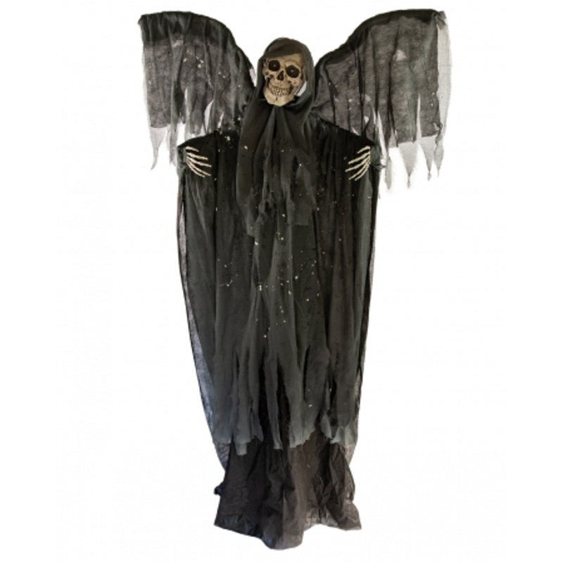 Wing-flapping Angel Of Death With Light & Sound 195cm